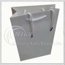 Bolsa de papel blanca para regalo (KG-PB030)